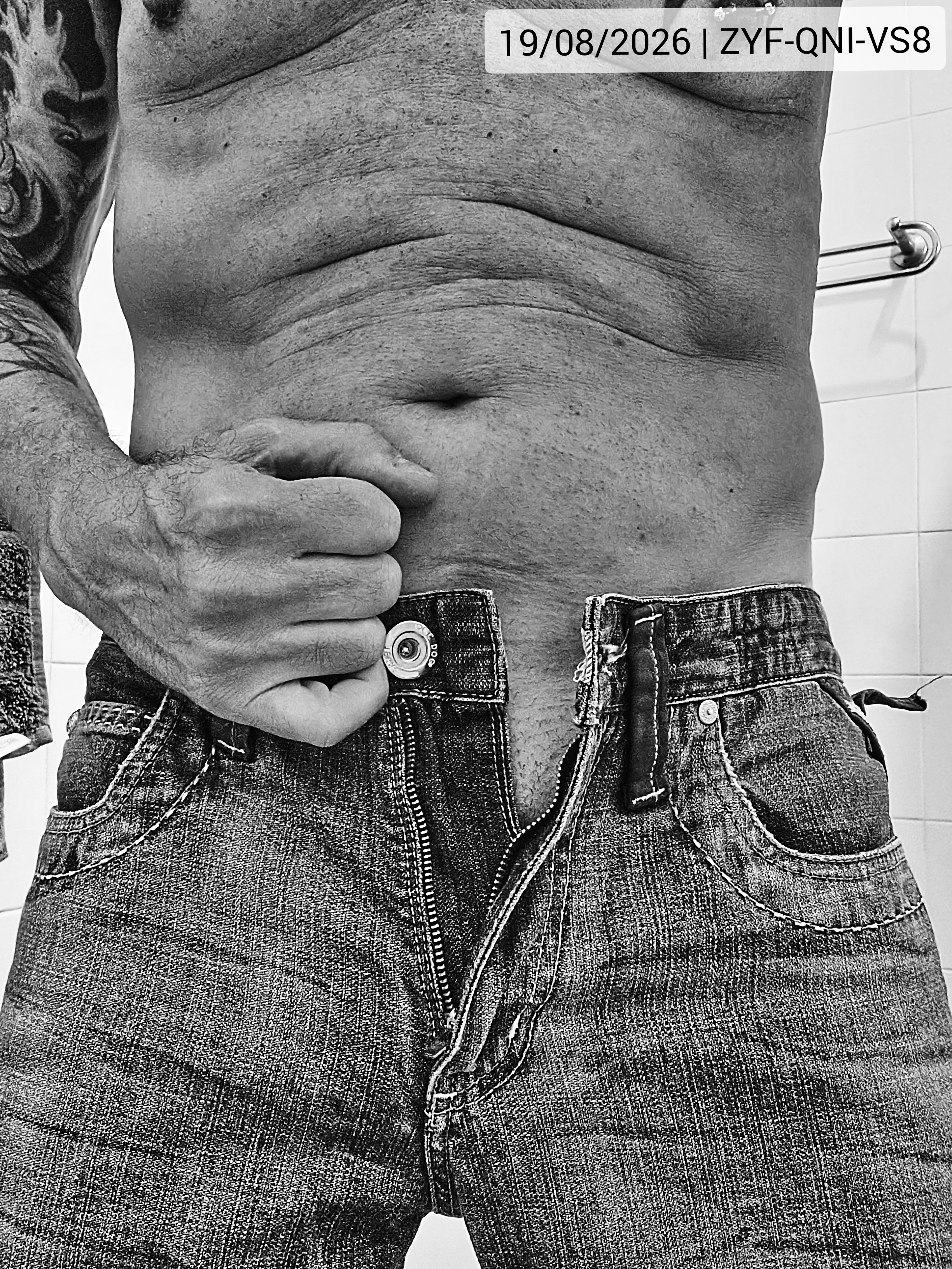 19-08-2026 | Period 30 | Day 107/222 | Cage 4 | Year 223 | Owned 181 | To honor my amazing owner, today I chose to go commando (or almost!). Do I get your approval, Major? ♾️⛓️🛐👊🖤🔒